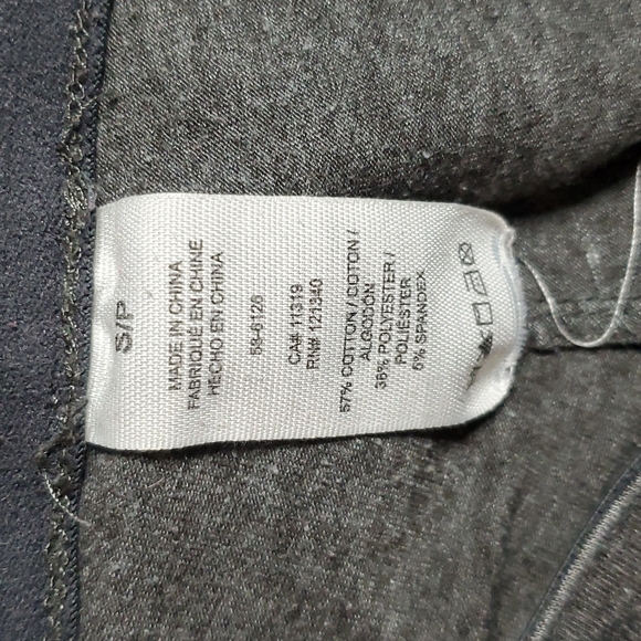 2/$20 - GARAGE Cotton Leggings- boxer waist lining- Low Rise XS- rare* - Picture 5 of 6